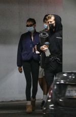 KAIA GERBER and Austin Butler Leaves Yoga Studio in Los Angeles 01/22/2022
