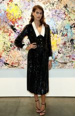 KAIA GERBER Hosts an Art Show Benefiting St. Jude at LA Convention Center in Los Angeles 01/19/2022