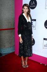 KAIA GERBER Hosts an Art Show Benefiting St. Jude at LA Convention Center in Los Angeles 01/19/2022