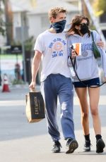 KAIA GERBER Leaves a Grocery Store in Los Angeles 01/18/2022