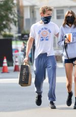 KAIA GERBER Leaves a Grocery Store in Los Angeles 01/18/2022