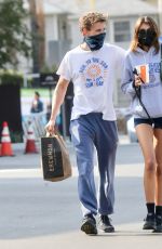 KAIA GERBER Leaves a Grocery Store in Los Angeles 01/18/2022