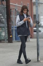 KAIA GERBER Out and About in Los Angeles 01/28/2022