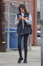 KAIA GERBER Out and About in Los Angeles 01/28/2022