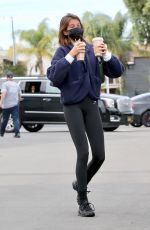 KAIA GERBER Out for Smoothies after Workout in Los Angeles 01/10/2022