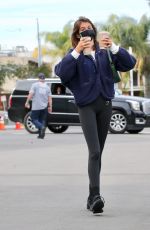 KAIA GERBER Out for Smoothies after Workout in Los Angeles 01/10/2022