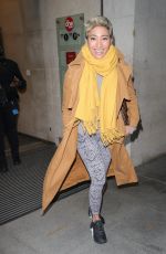 KAREN HAUER Leaves Morning Live TV in London 01/27/2022