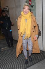 KAREN HAUER Leaves Morning Live TV in London 01/27/2022