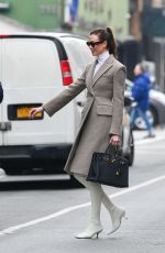 KARLIE KLOSS Out and About in New York 01/25/2022