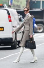 KARLIE KLOSS Out and About in New York 01/25/2022