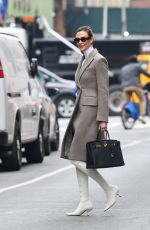 KARLIE KLOSS Out and About in New York 01/25/2022
