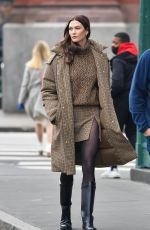 KARLIE KLOSS Out in New York 01/19/2022