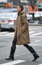 KARLIE KLOSS Out in New York 01/19/2022