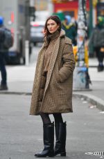 KARLIE KLOSS Out in New York 01/19/2022