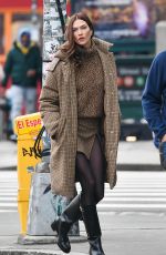 KARLIE KLOSS Out in New York 01/19/2022