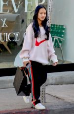 KARRUECHE TRAN Out and About in Beverly Hills 12/31/2021