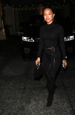 KARRUECHE TRAN Out for Dinner in West Hollywood 01/15/2022
