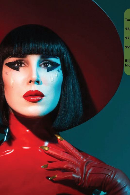 KAT VON D for Sverigemagasinet Kulturnytt, January 2022