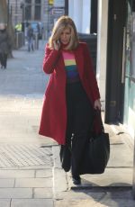 KATE GARRAWAY Arrives at Global Offices in London 01/13/2022