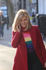KATE GARRAWAY Arrives at Global Offices in London 01/13/2022
