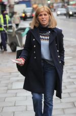 KATE GARRAWAY Arrives at Smooth Radio in London 01/04/2022