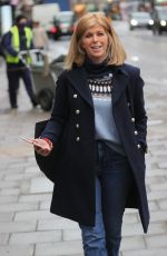KATE GARRAWAY Arrives at Smooth Radio in London 01/04/2022