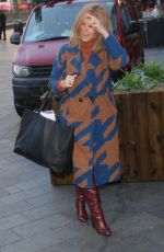 KATE GARRAWAY Arrives at Smooth Radio in London 01/17/2022