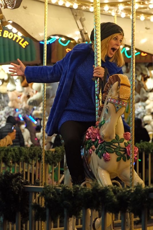 KATE GARRAWAY at Winter Wonderland in London 01/02/2022