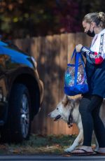 KATE GOSSELIN at a Gas Station in North Carolina 01/04/2022