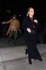 KATE HUDSON Arrives at Late Show with Stephen Colbert in New York 01/27/2022