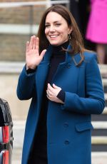 KATE MIDDLETON Arrives at Foundling Museum in London 01/19/2022