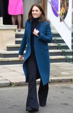 KATE MIDDLETON Arrives at Foundling Museum in London 01/19/2022
