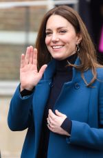 KATE MIDDLETON Arrives at Foundling Museum in London 01/19/2022