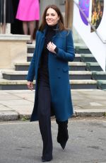 KATE MIDDLETON Arrives at Foundling Museum in London 01/19/2022