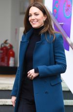 KATE MIDDLETON Arrives at Foundling Museum in London 01/19/2022