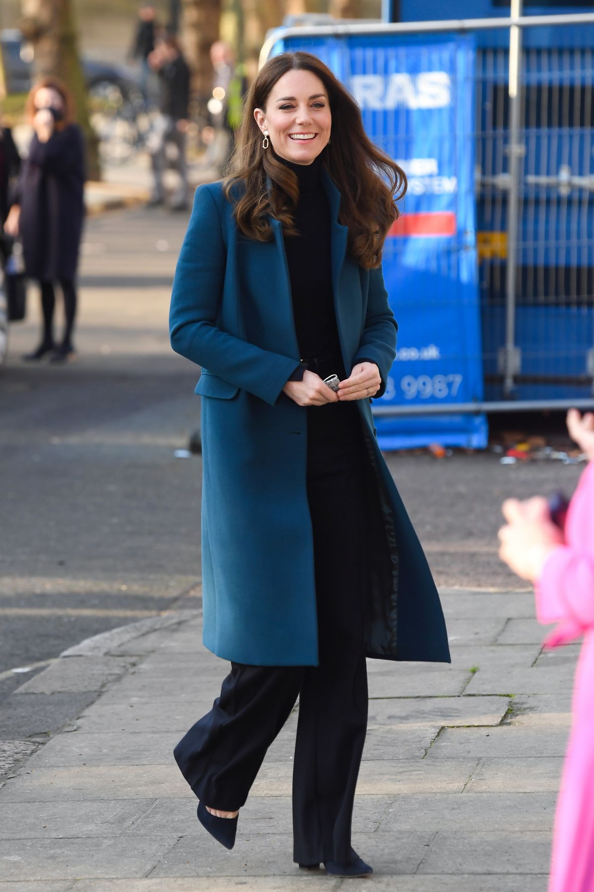 KATE MIDDLETON Arrives at Foundling Museum in London 01/19/2022 ...