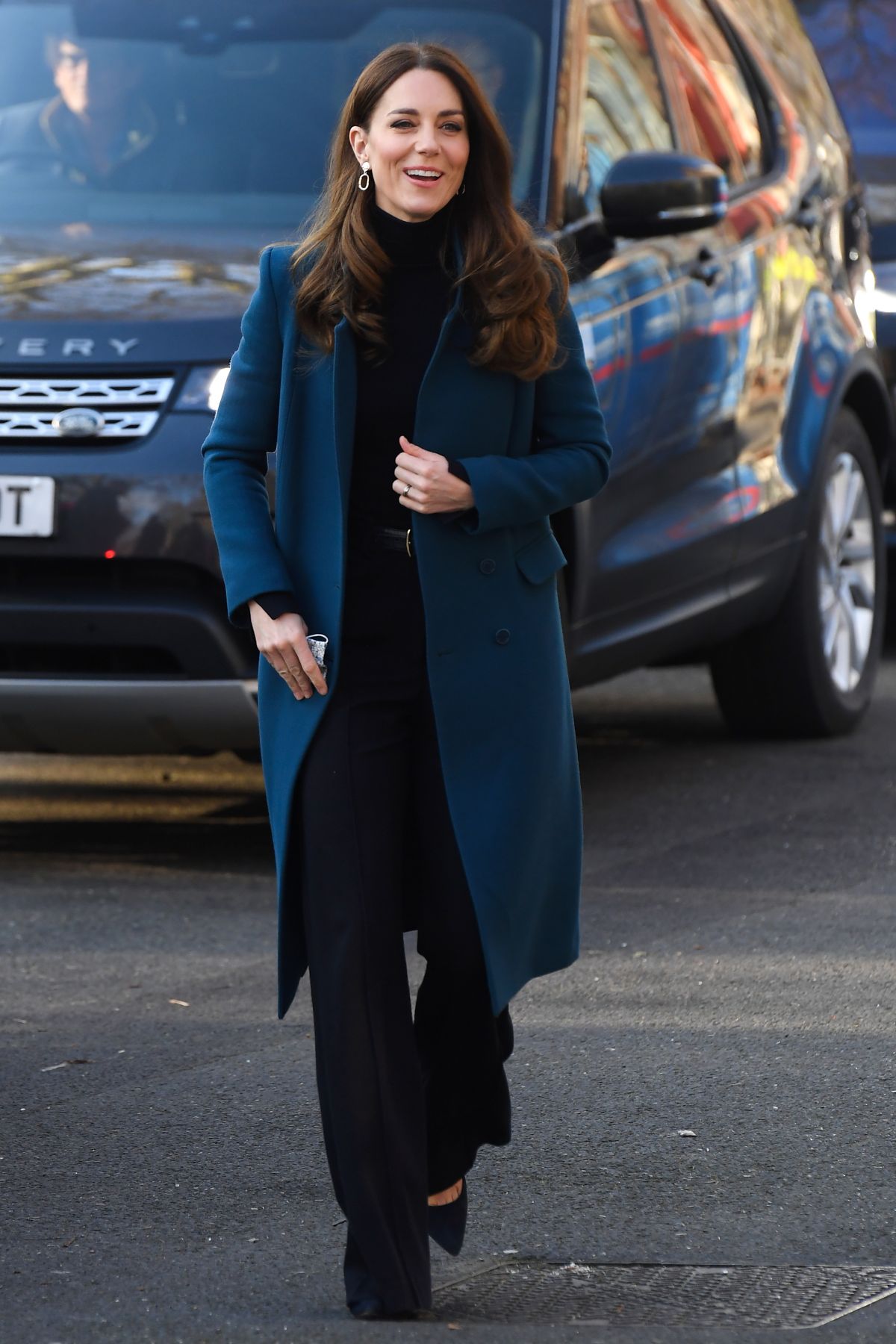 KATE MIDDLETON Arrives at Foundling Museum in London 01/19/2022 ...
