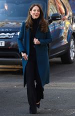 KATE MIDDLETON Arrives at Foundling Museum in London 01/19/2022