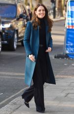 KATE MIDDLETON Arrives at Foundling Museum in London 01/19/2022