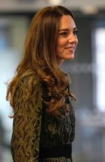 KATE MIDDLETON at Shout Mental Heath Center in London 01/26/2022