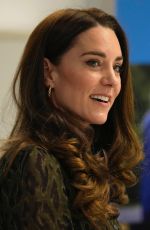 KATE MIDDLETON at Shout Mental Heath Center in London 01/26/2022