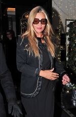 KATE MOSS and Nikolai von Bismarck Out in London 01/16/2022