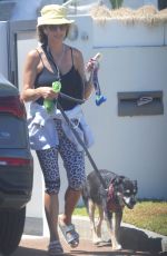KATE WALSH Out with Her Dog in Perth 01/08/2022