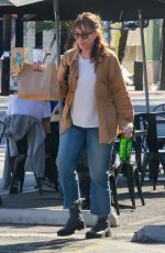 KATEY SAGAL Out for Lunch to-go in Los Feliz 01/26/2022