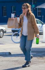 KATEY SAGAL Out for Lunch to-go in Los Feliz 01/26/2022