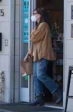KATEY SAGAL Out for Lunch to-go in Los Feliz 01/26/2022
