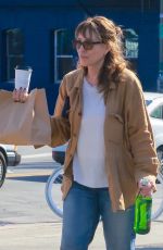 KATEY SAGAL Out for Lunch to-go in Los Feliz 01/26/2022