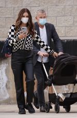 KATHARINE MCPHEE and David Foster Out with Her Baby in Palm Desert 01/17/2022