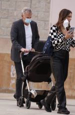 KATHARINE MCPHEE and David Foster Out with Her Baby in Palm Desert 01/17/2022