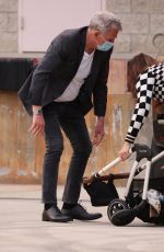 KATHARINE MCPHEE and David Foster Out with Her Baby in Palm Desert 01/17/2022